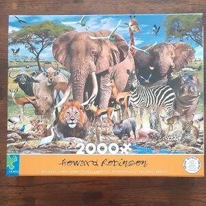 2000-Piece Ceaco Howard Robinson Animal Puzzle